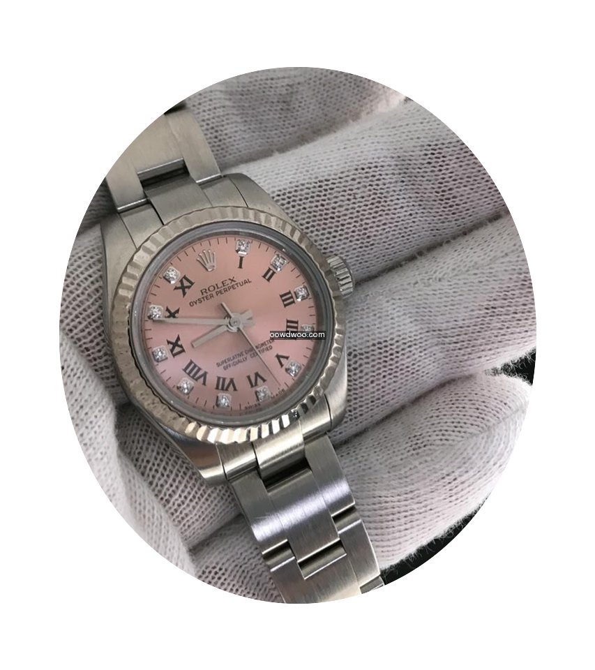 Rolex Oyster Perpetual 176234 Diamond Di...