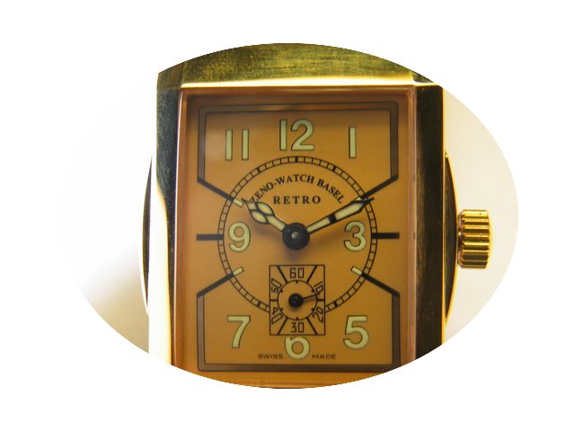 Zeno-Watch Basel Art Deco Rectangular...