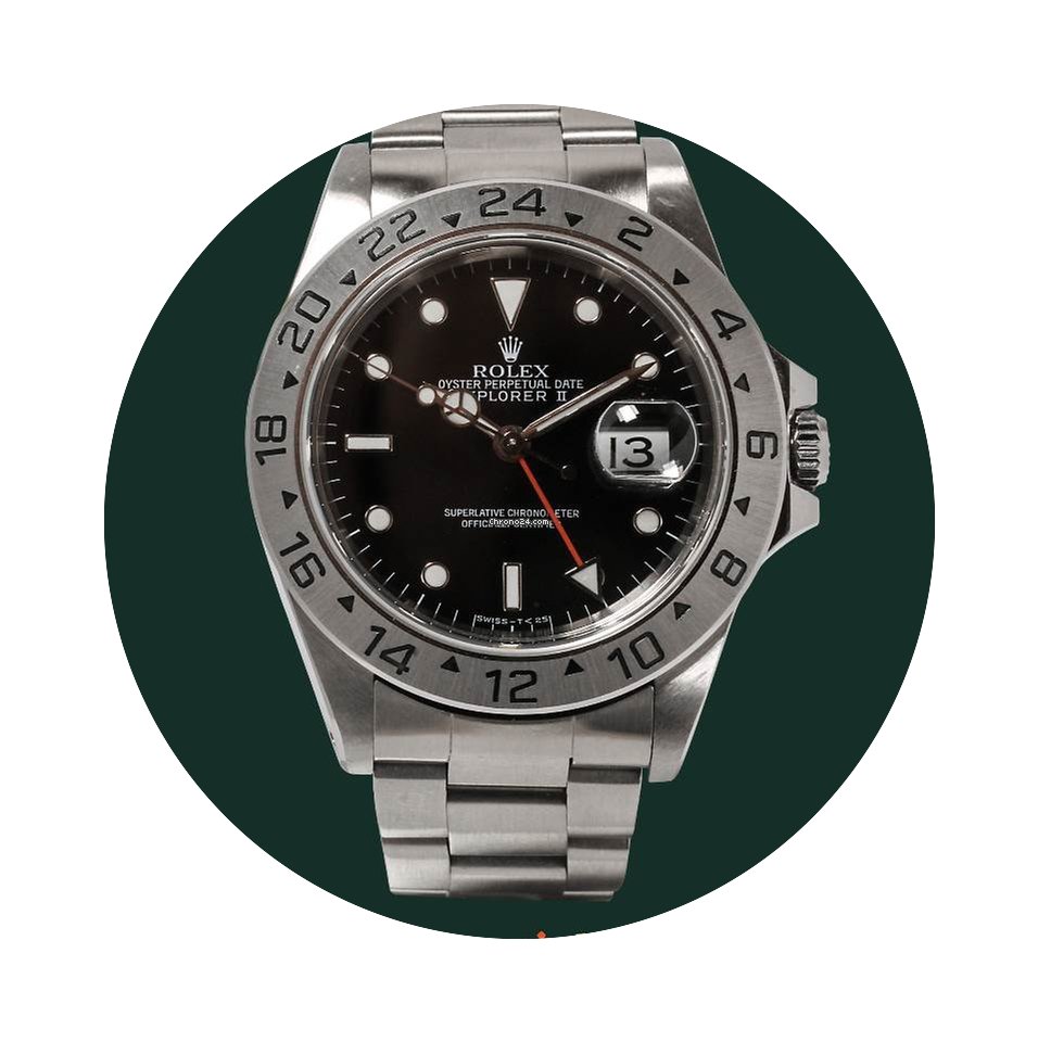 Rolex Explorer II 16570 Black dial...