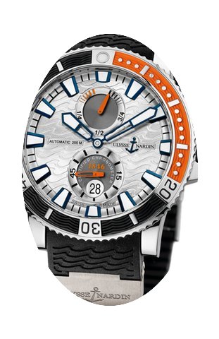 Ulysse Nardin Marine Diver Silver Dial A...