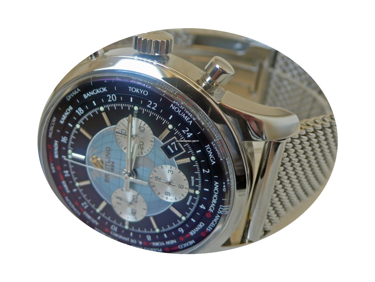 Breitling Transocean Chronograph Unitime...