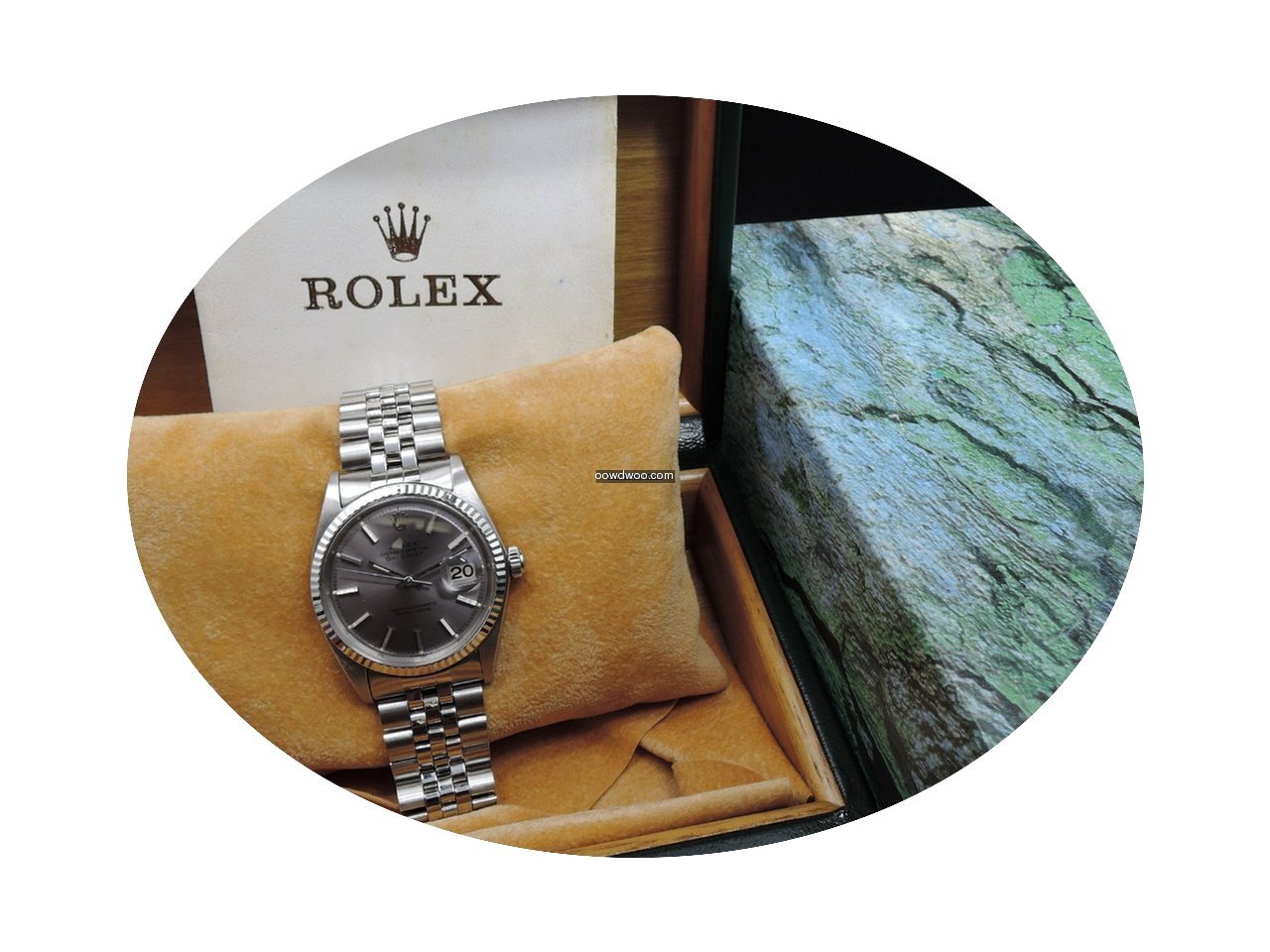 Rolex DATEJUST 1601 SS ORIGINAL Purplish...