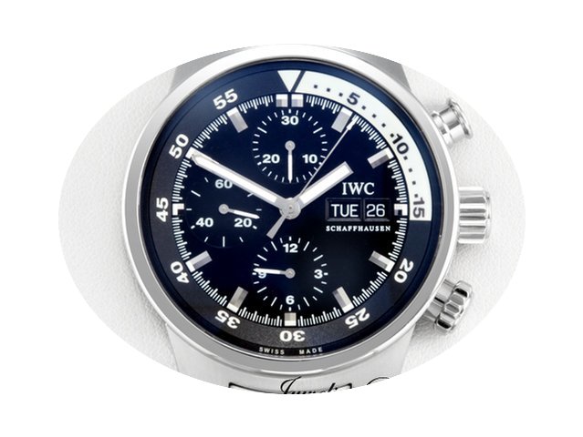 IWC Aquatimer IW 3719 Edelstahl Chronogr...