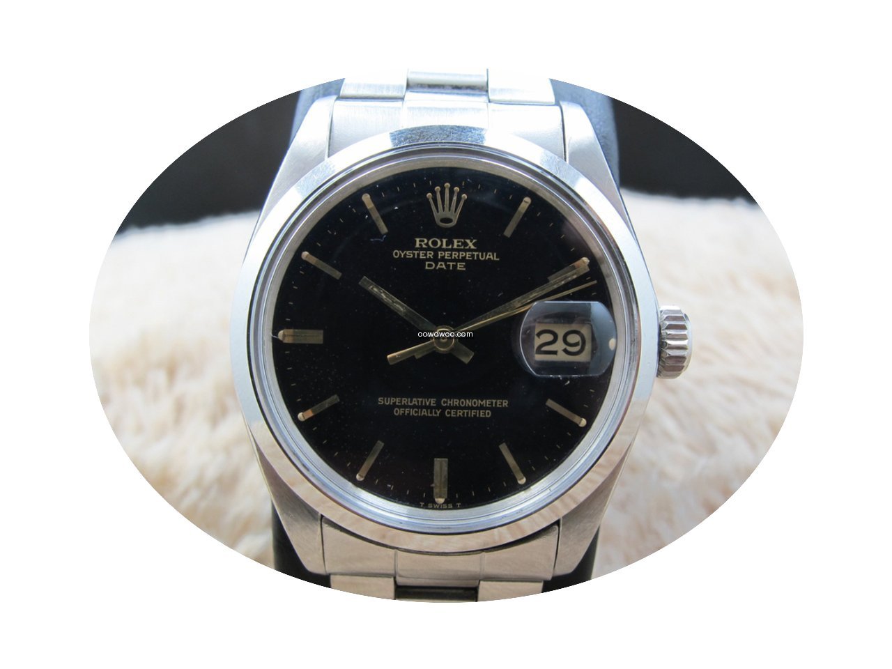 Rolex OYSTER DATE 1500 with Tropical Glo...