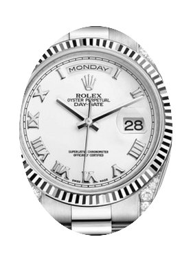 Rolex Day-Date 36 118339-WHTRFP White Ro...