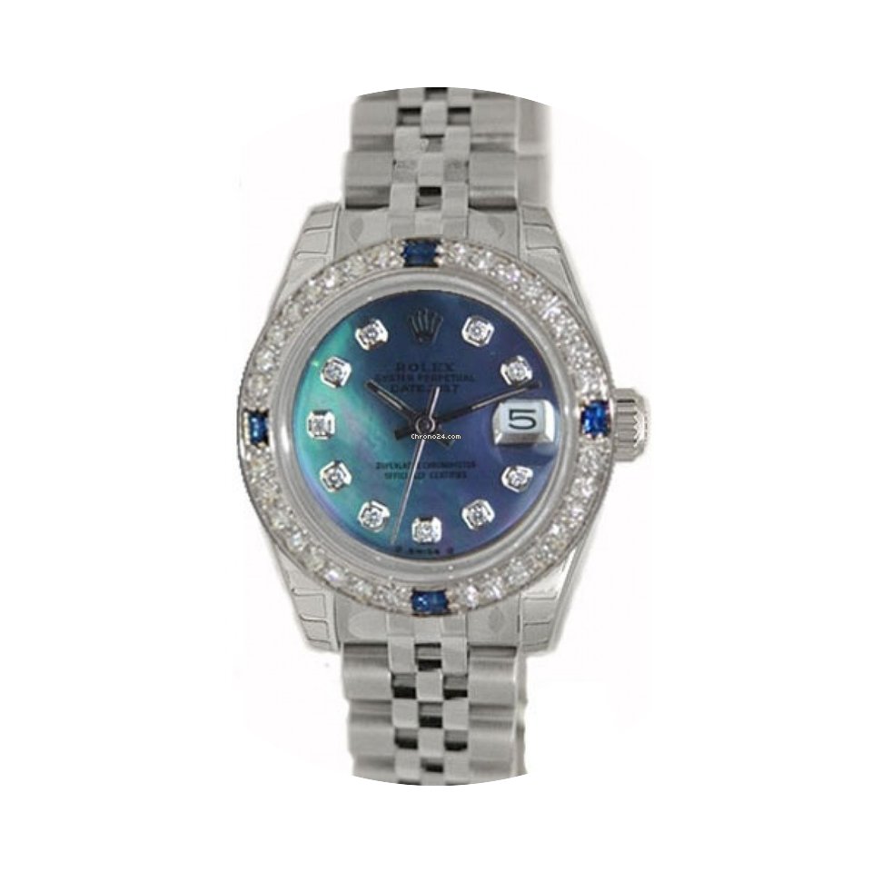 Rolex Datejust Lady's Steel New Heavy Ju...