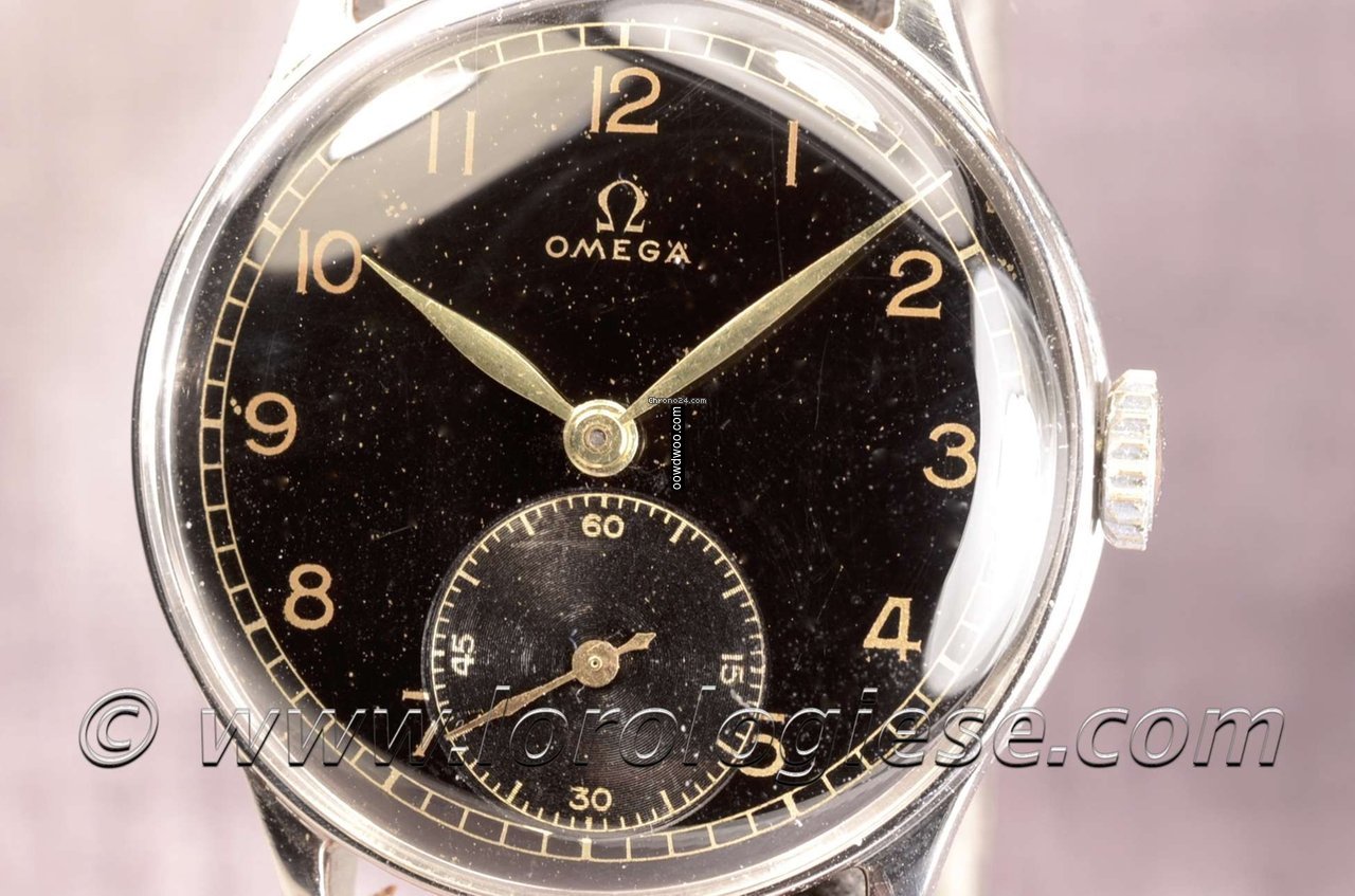 Omega Vintage 1930`s Art-deco Black 