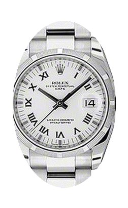 Rolex Oyster Perpetual 115210-WHTRFO 34m...