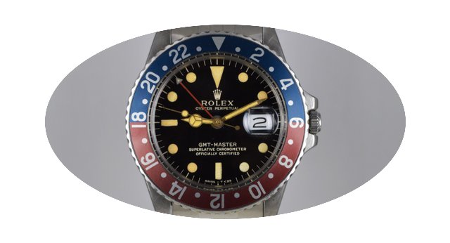Rolex GMT-Master 1675 Gilt glossy dial...