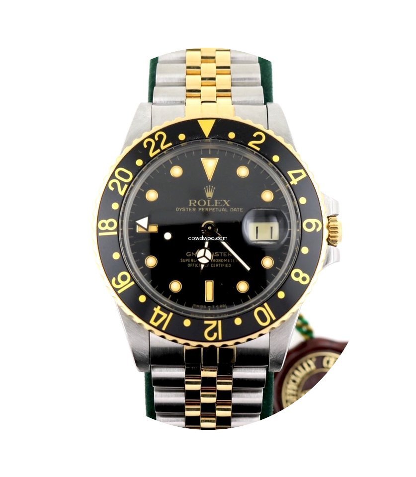 Rolex GMT Oro Acciaio Ref. 16753...
