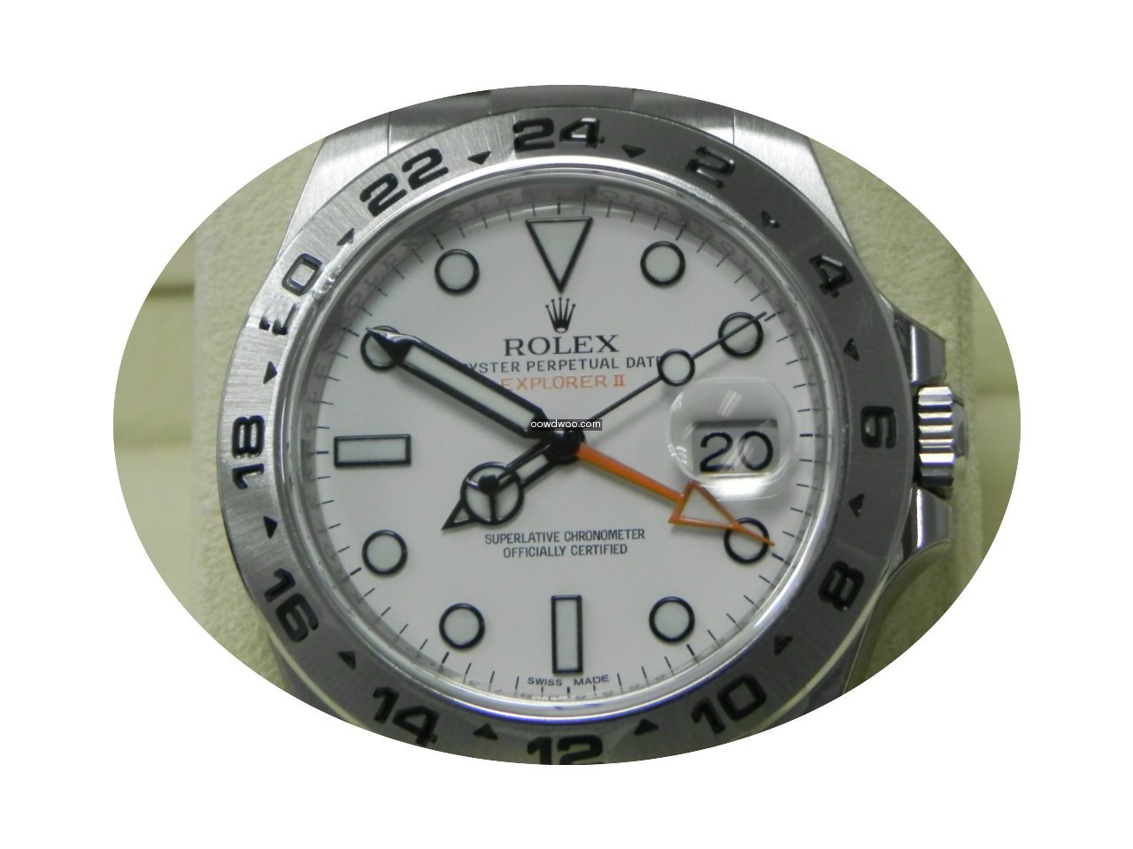 Rolex Explorer II White Dial...