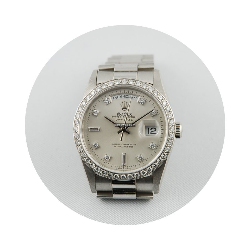 Rolex DAY-DATE PLATINO E DIAMANTI...