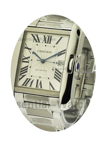 Cartier Tank Anglaise Medium in Steel...