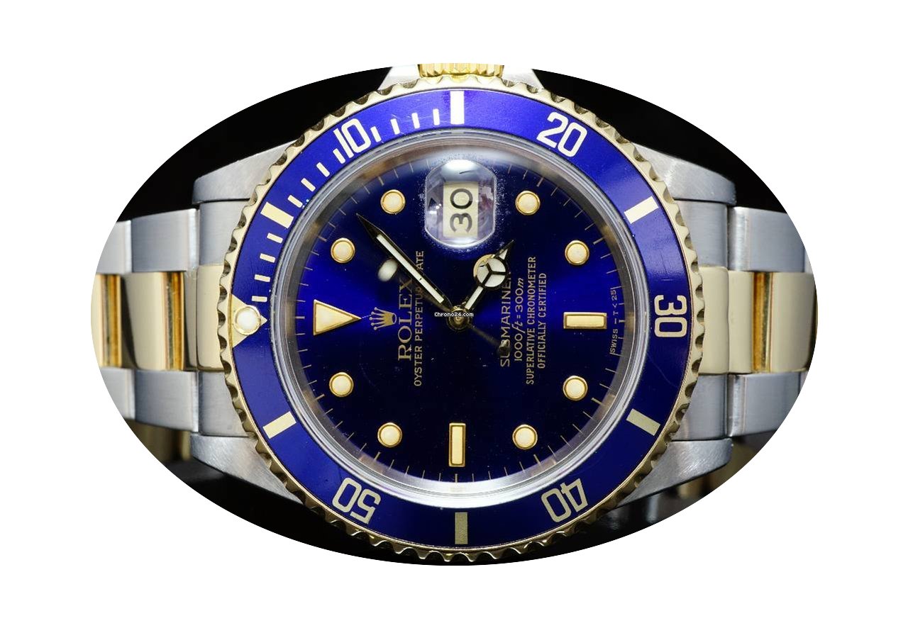 Rolex 1985 RARE Submariner Steel & Gold,...