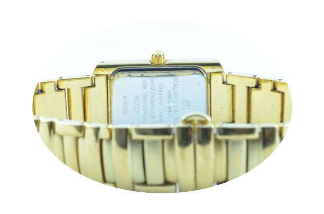Maurice Lacroix Carree Damen Uhr Vergold...
