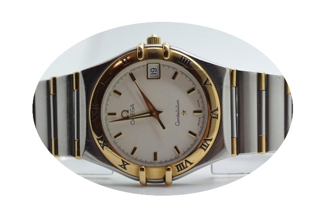 Omega Constellation Steel Gold Stahl...