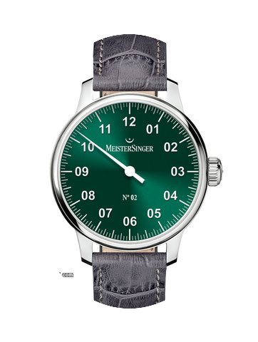 Meistersinger Einzeigeruhren N 02 incl 1...