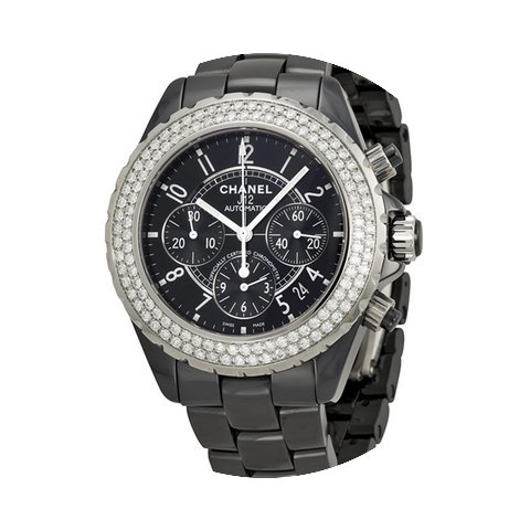 Chanel J12 Black Ceramic Ladies Watch...