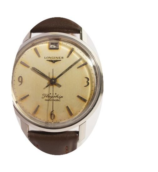 Longines Flagship automatique, date à m...