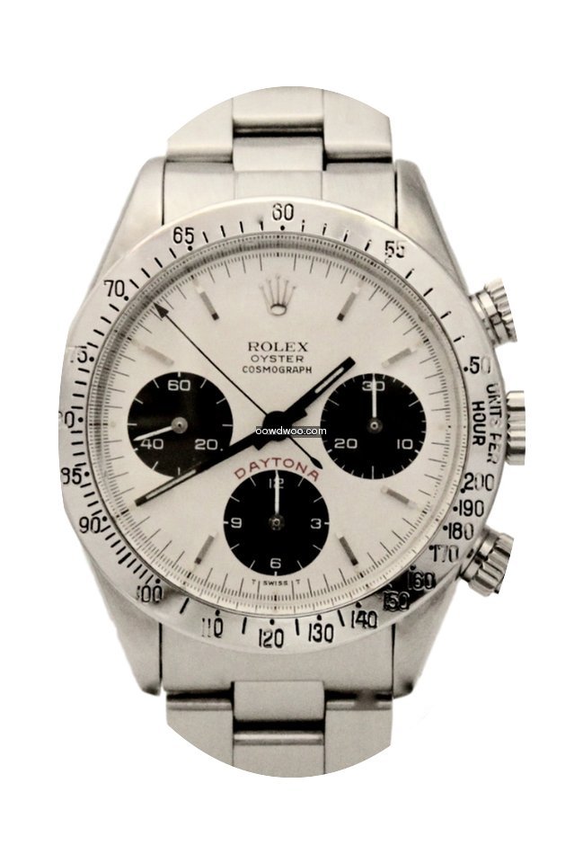 Rolex Daytona 6265 Chrono Steel White Di...