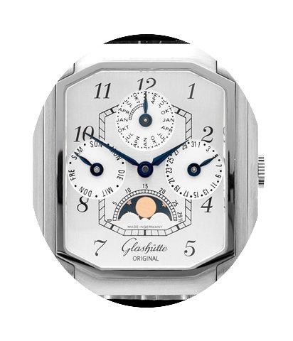 Glashütte Original 1845 Karree Ewiger K...