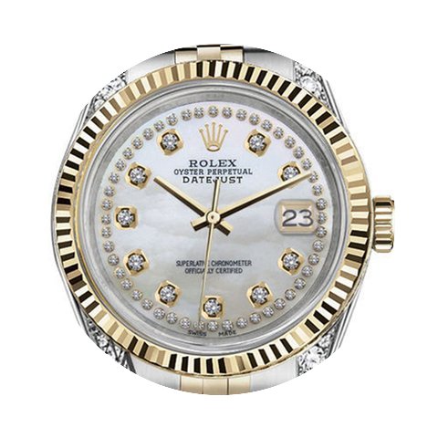 Rolex Men's Rolex 36mm Datejust 2 Tone W...