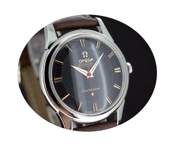 Omega Constellation Black Dial Automatik...