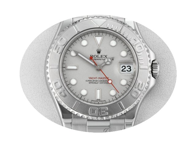 Rolex YACHTMASTER 168622 STAHL PLATIN 95...