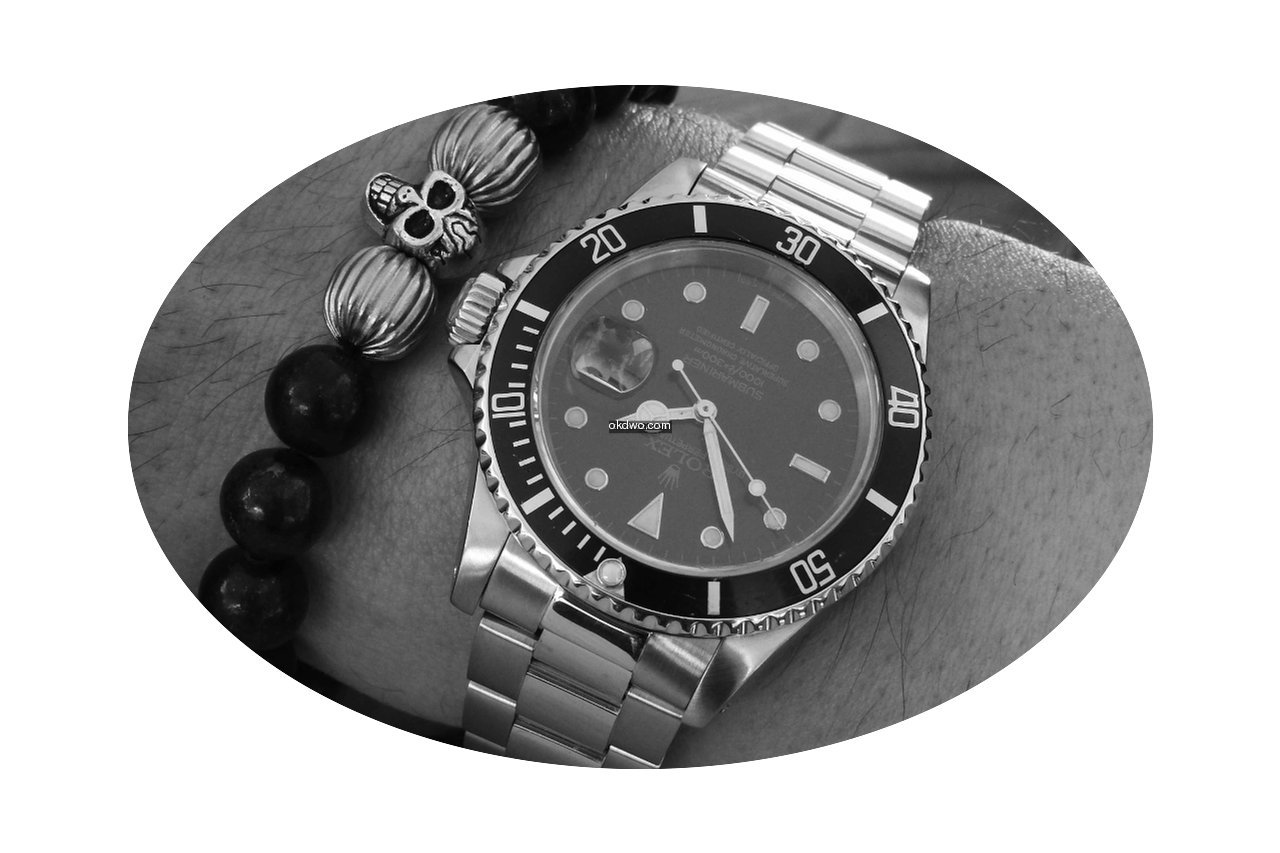 Rolex Submariner Date 16613 Purple Triti...
