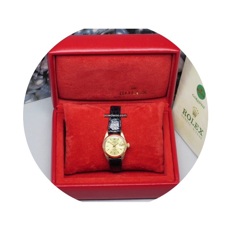 Rolex Vintage Datejust 6917 Champagne Ye...