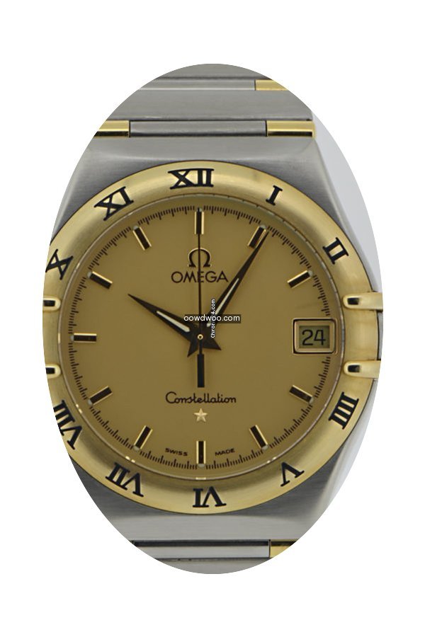 Omega Constellation Diamonds Stahl/Gold...