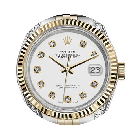 Rolex Men's Rolex 36mm 2 Tone White Colo...