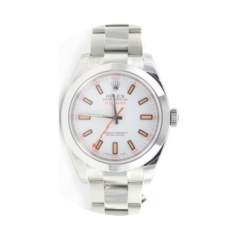 Rolex MILGAUSS Model 116400 White Dial...
