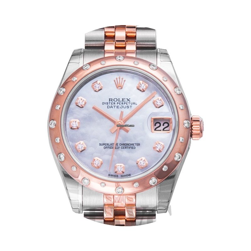 Rolex Datejust 31 White MOP Steel/18k Ro...