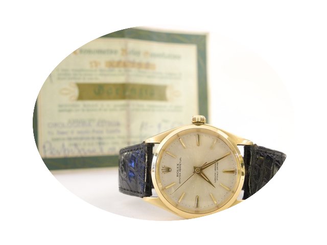 Rolex Oyster Perpetual gold 18kt...