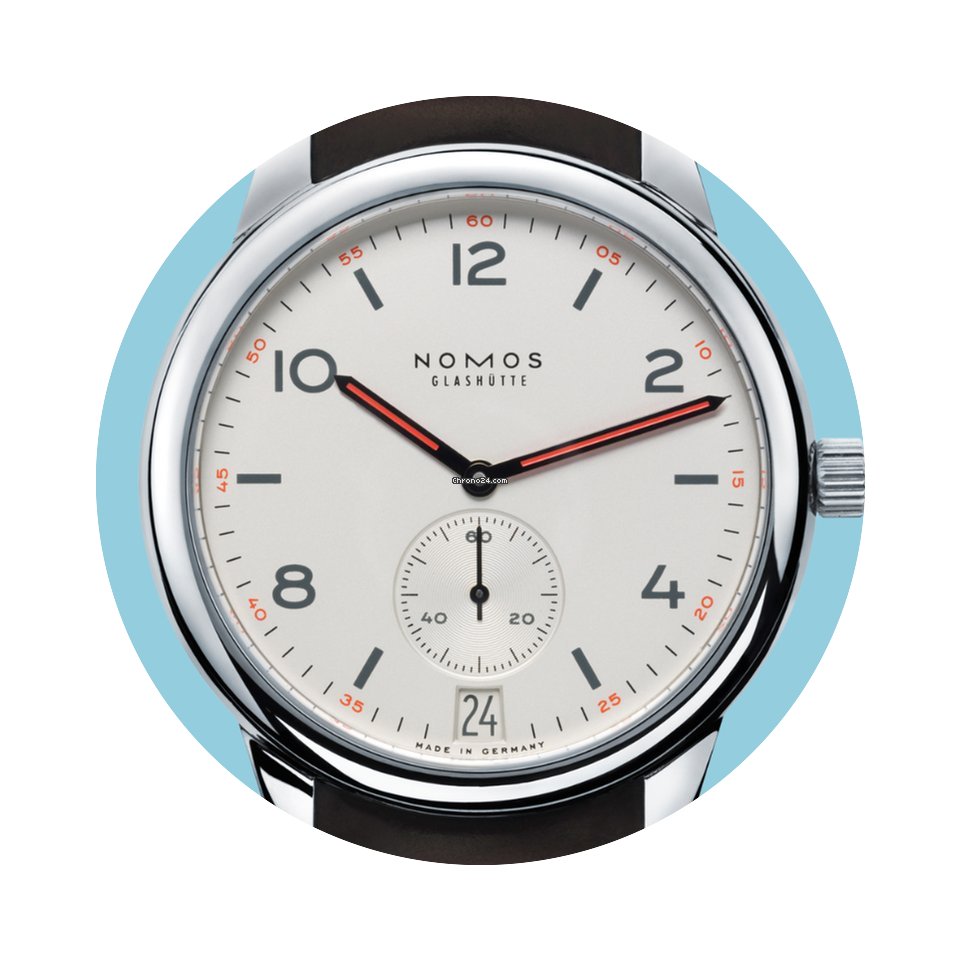 Nomos Glashütte Club Automat Datum Edel...