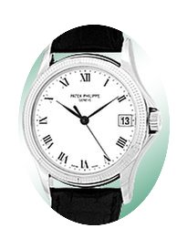 Patek Philippe Gent's 18K White Gold # 5...