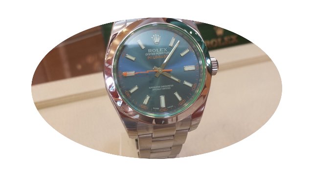 Rolex Milgauss, Z-blue...