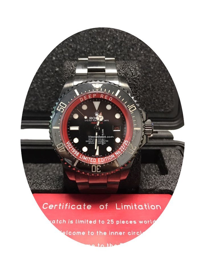 Rolex Sea-Dweller Deepsea Deep Red...