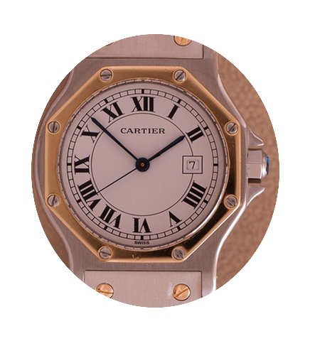 Cartier Santos Octagon Automatic...