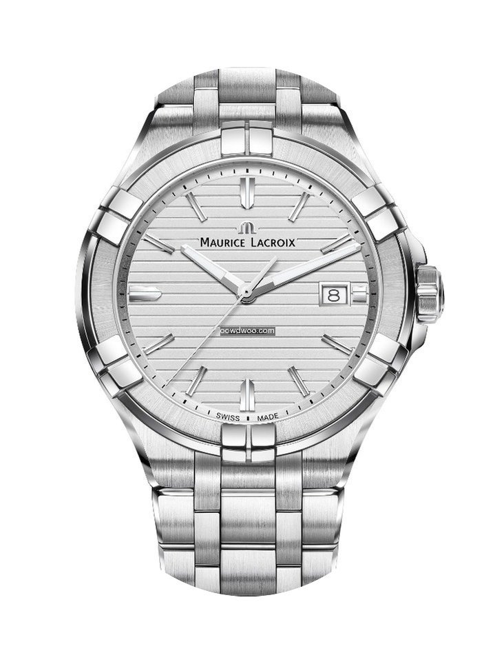 Maurice Lacroix AIKON Index silber Datum...