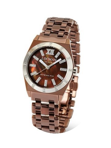 Locman Stealth 0204DN-MNDFNKBRN Quartz L...