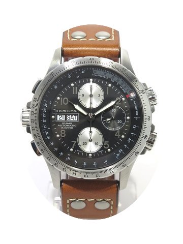 Hamilton X-Wind H77616533 black dial ful...