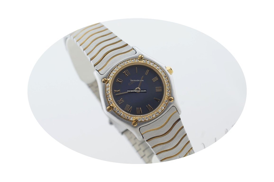 Ebel Classic Wave Brilliants staal/goud...
