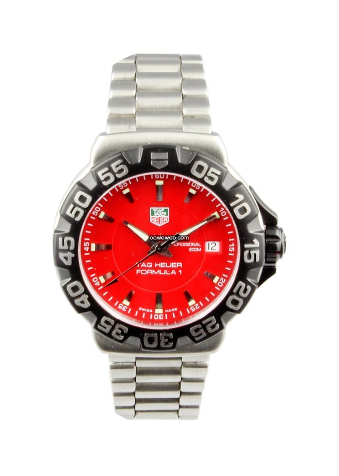 TAG Heuer Formula 1 Red Dial...