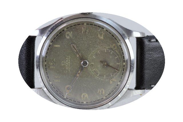 Omega Rare Military Watch Strong Patina ...