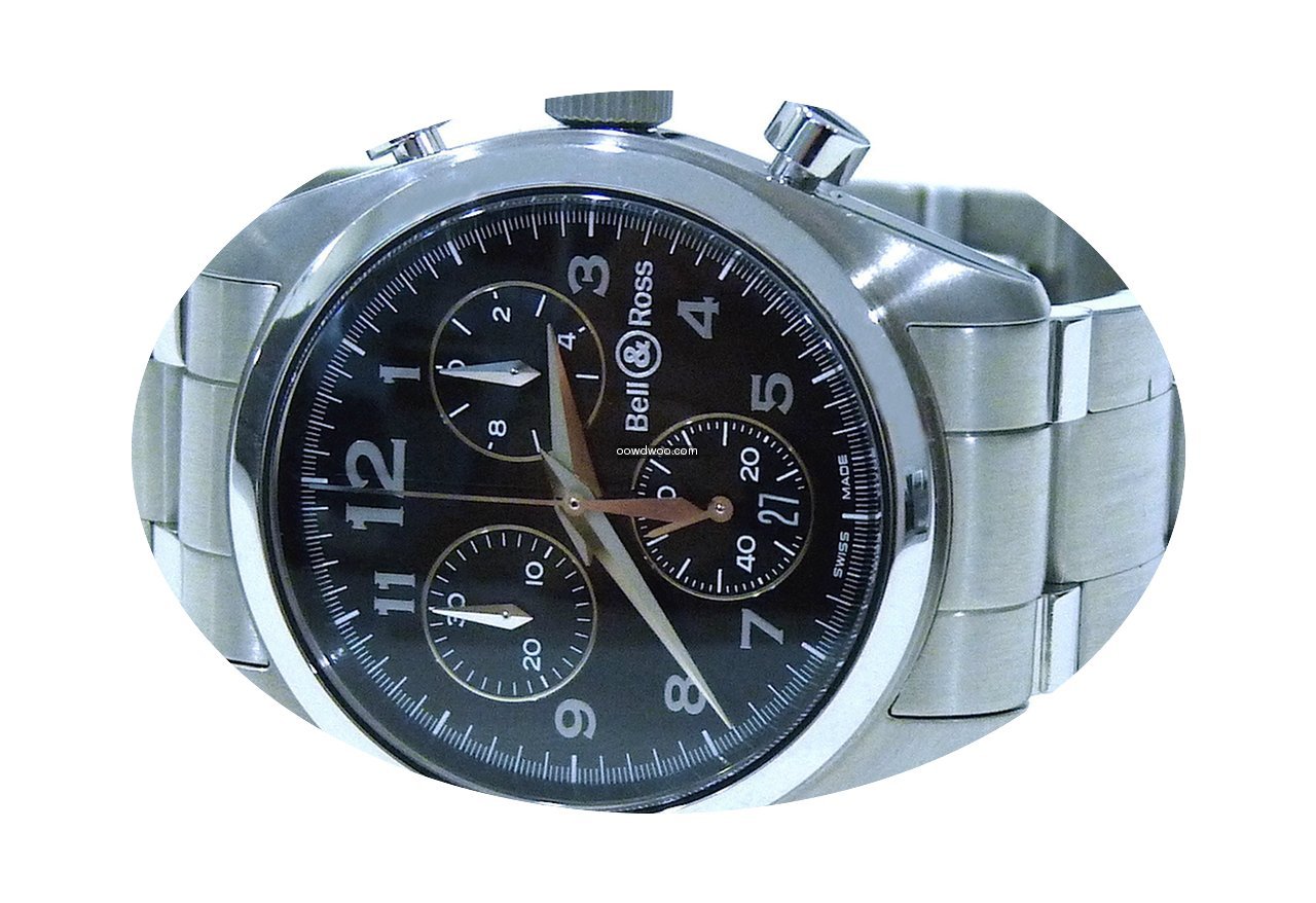 Bell & Ross Vintage Medium Chronograph M...