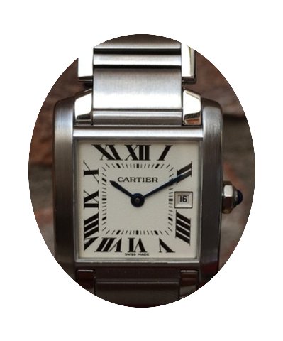 Cartier Tank Francaise misura media donn...