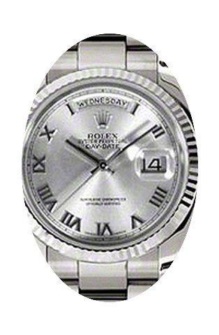Rolex Day-Date 36 118239-RHDRFO Rhodium ...