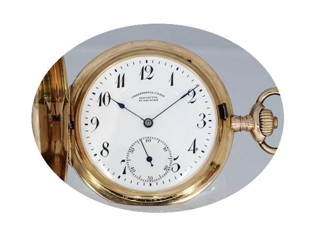 Union Glashütte Schwere Savonette...